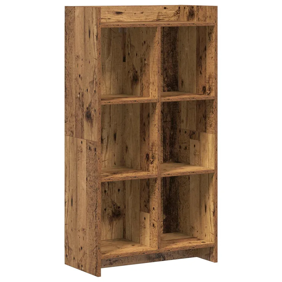 Bibliothèque Bois ancien 59 x 30 x 111 cm Bois d'ingénierie - 2
