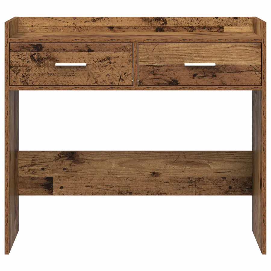 Table console Bois ancien 90 x 35 x 80 cm Bois d'ingénierie - 5