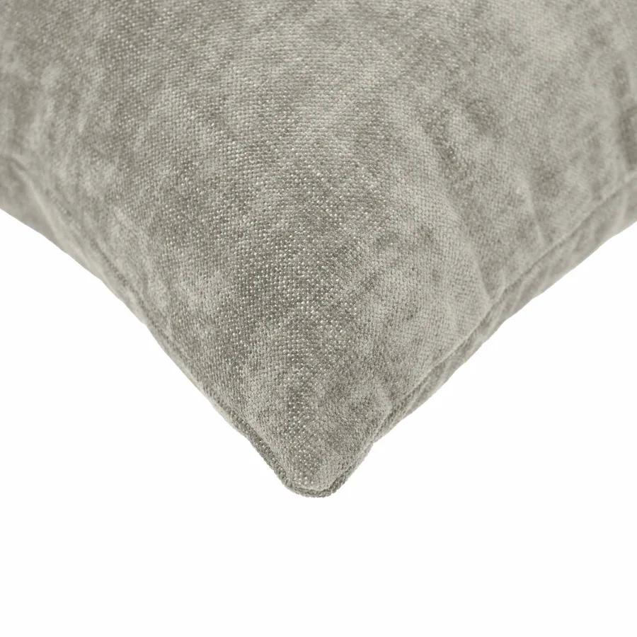 Housse de coussin 12 pcs HEERLEN Gris clair 40 x 40 cm - 4