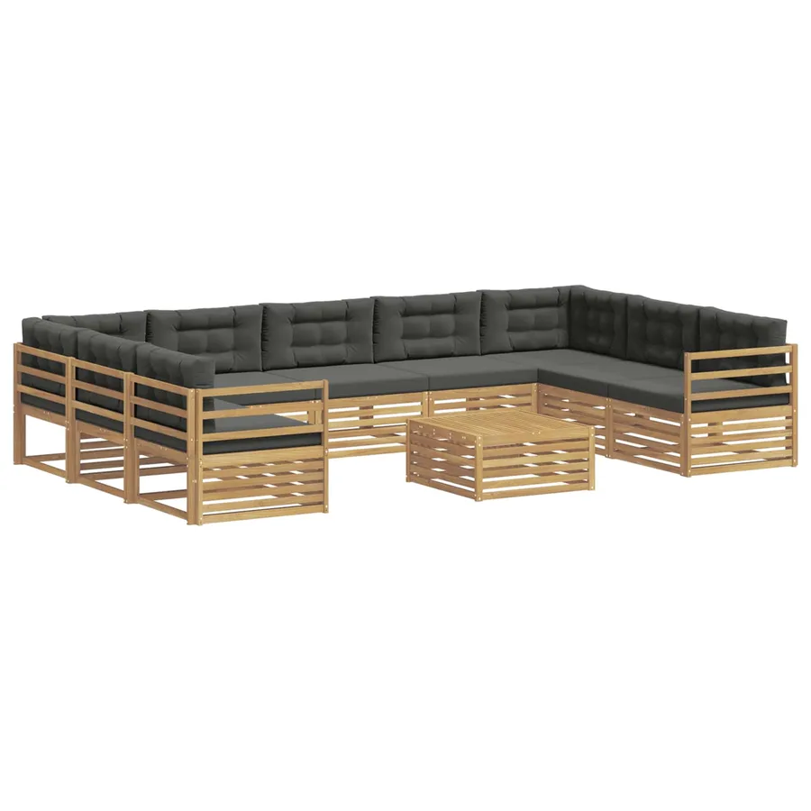 Ensemble de canapés d'extérieur 10 pc - 2