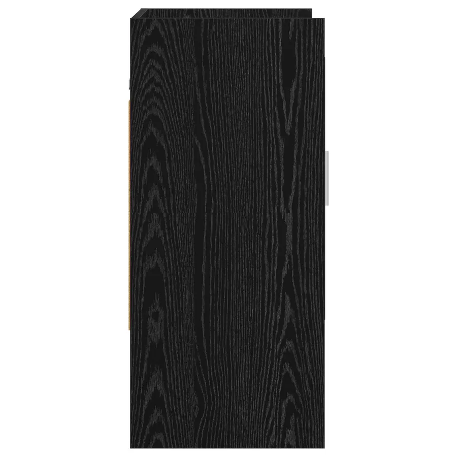 Étagère Murale Montage mural Chêne noir 80 x 36 x 80 cm - 6