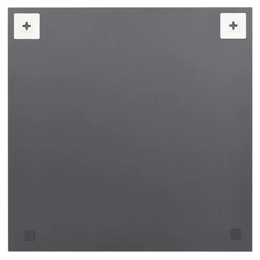 Miroir mural avec lampes LED Carré Verre - 5