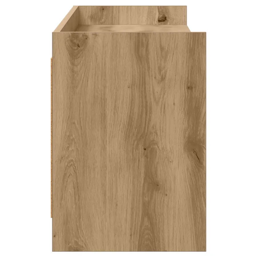 Meuble TV 168 x 33 x 47 cm Chêne artisanal Bois d'ingénierie - 5