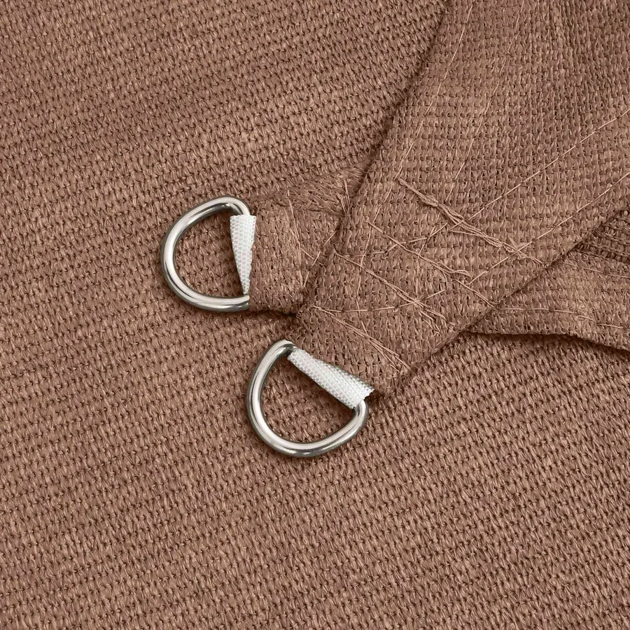 Voile d'ombre Taupe 2,5 x 6 m HDPE - 3