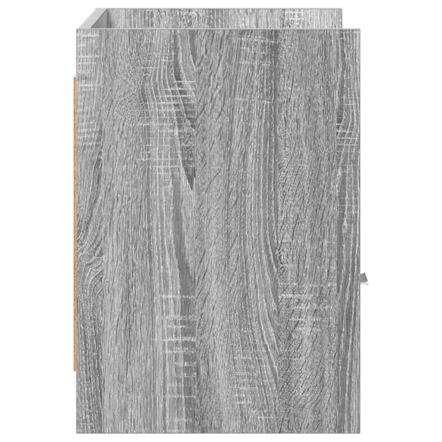Meuble TV 71,5 x 33 x 47 cm Sonoma gris Bois d'ingénierie - 6