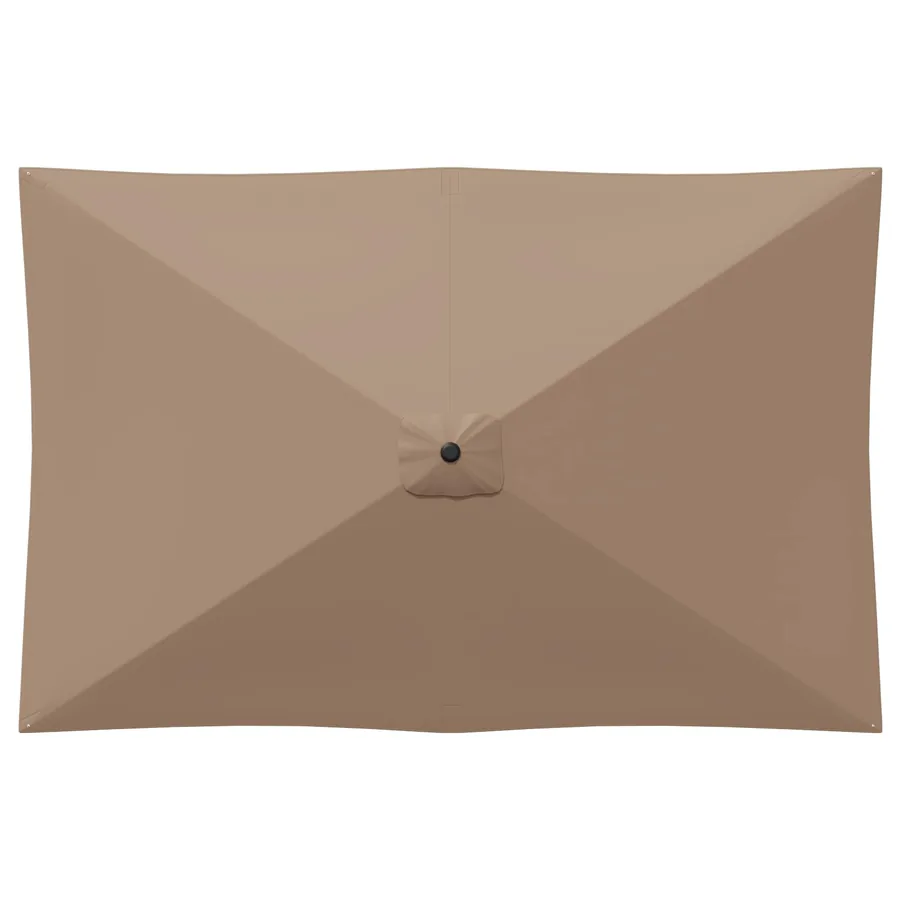 Parasol de jardin avec base 200 x 300 cm Polyester - 4