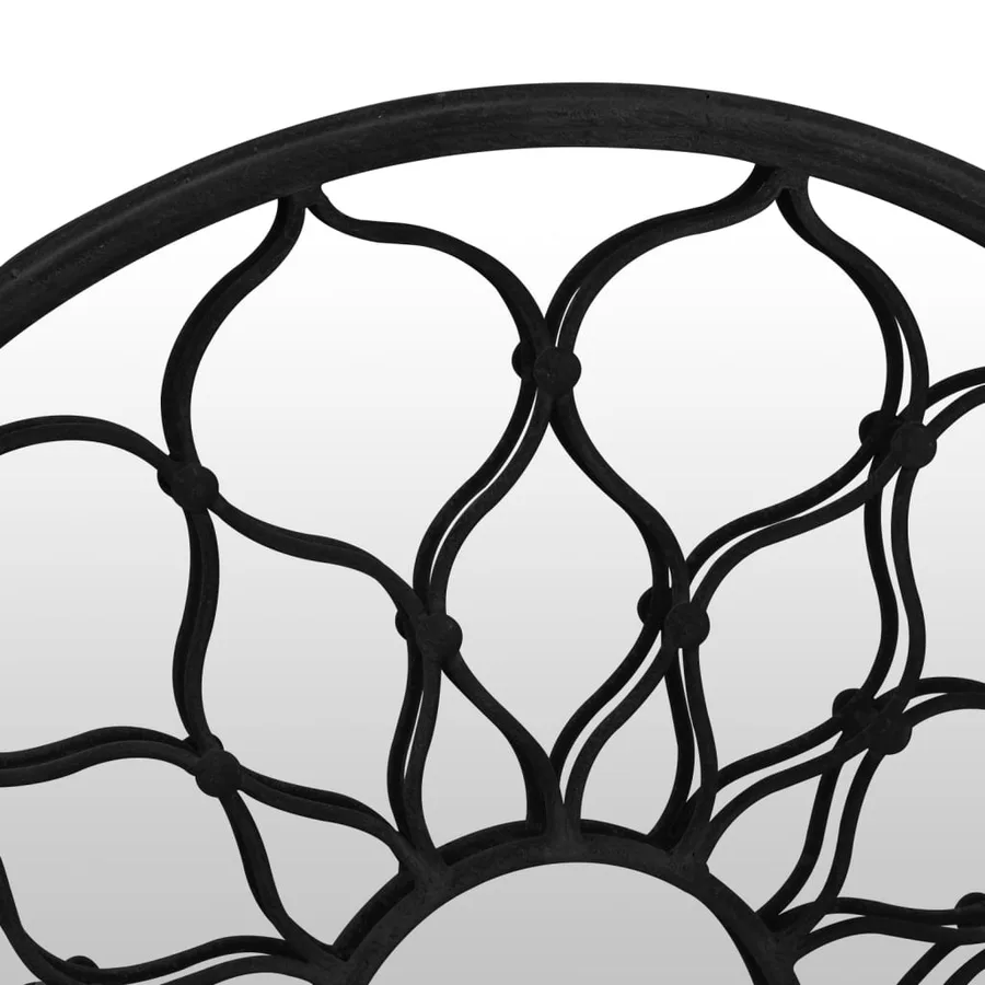 Miroir Noir 60x3 cm Fer pour utilisation à l'intérieur - 5
