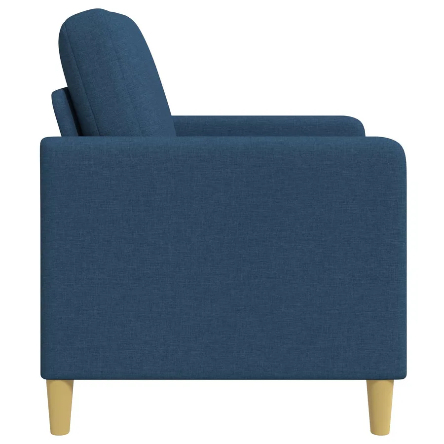 Sofa avec rangement Bleu 72 x 78 x 87 cm Polyester - 5