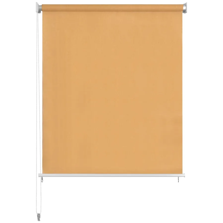 Store roulant d'extérieur 125 (l) x 140 (H) cm beige - 2
