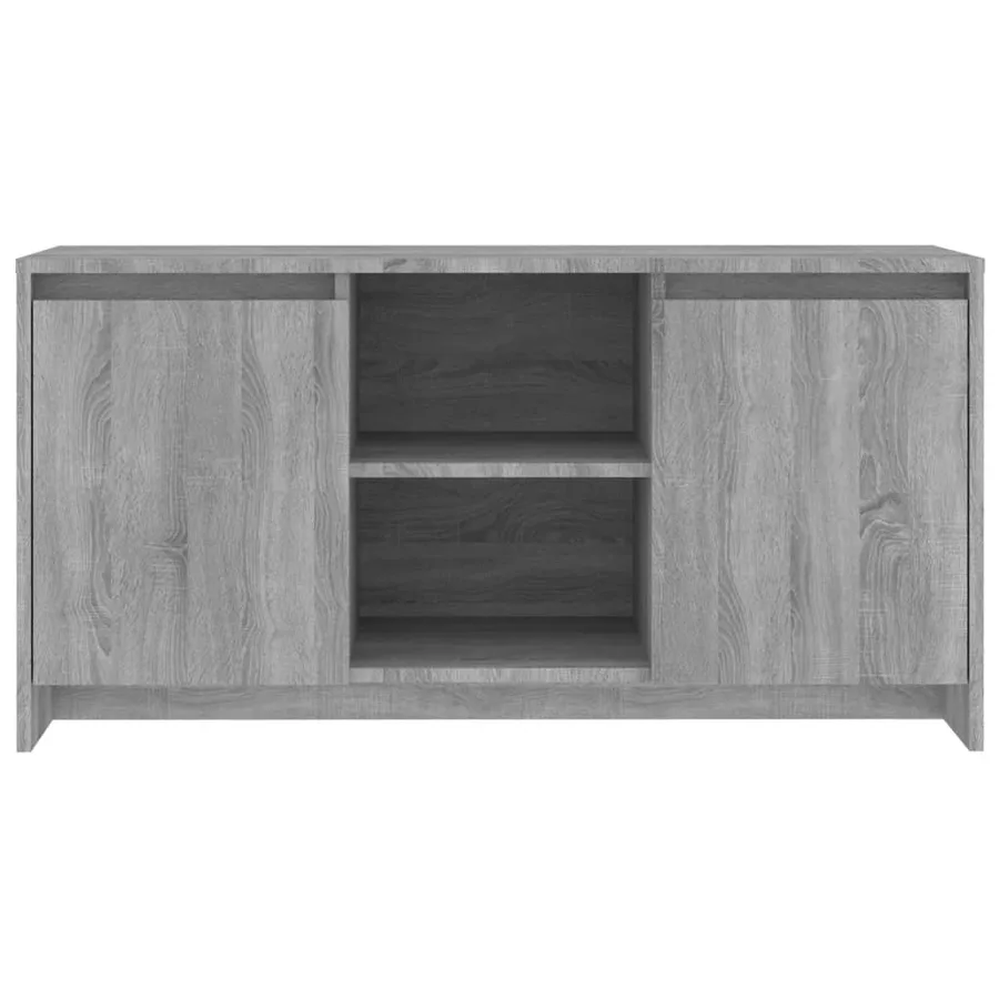 Meuble TV Sonoma gris 102x37,5x52,5 cm Bois d'ingénierie - 3