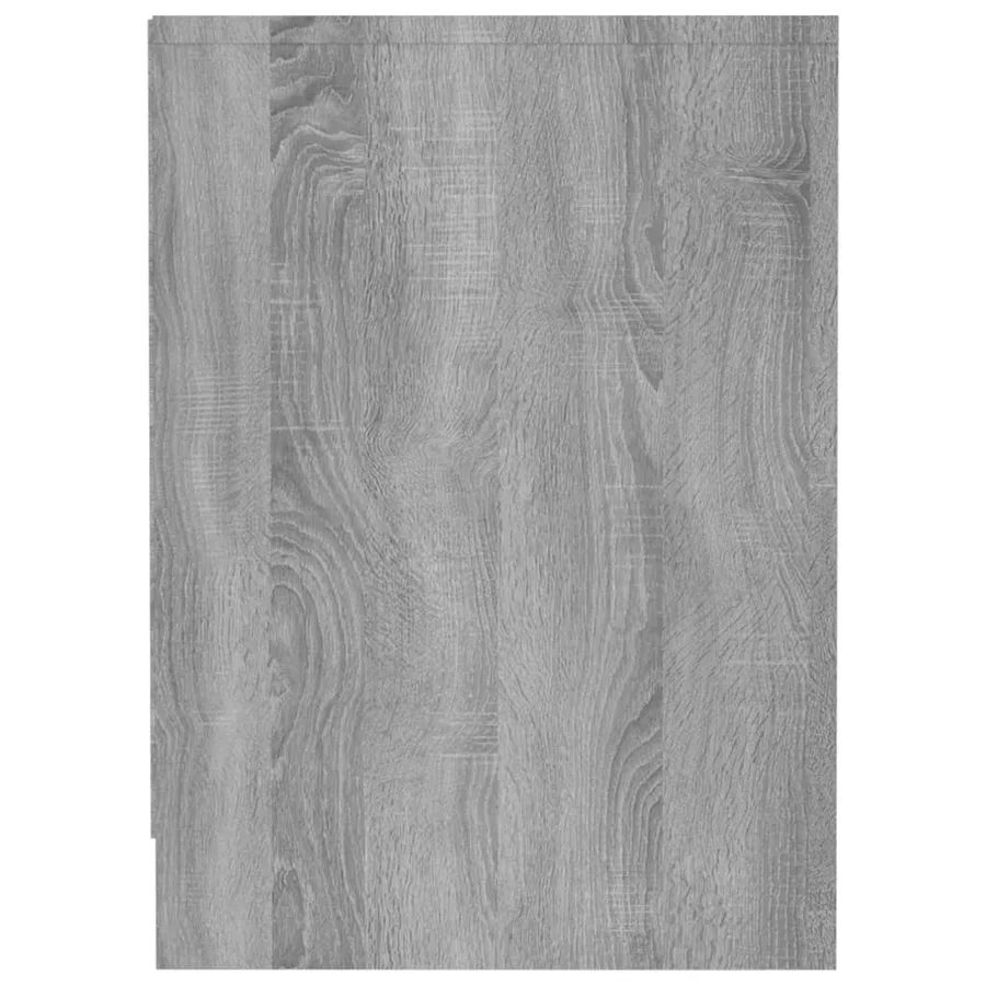 Meuble TV Sonoma gris 102x37,5x52,5 cm Bois d'ingénierie - 4