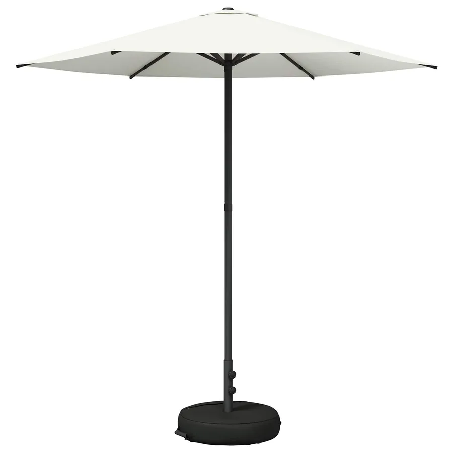 Parasol de jardin avec base 230 x 230 cm Polyester - 2