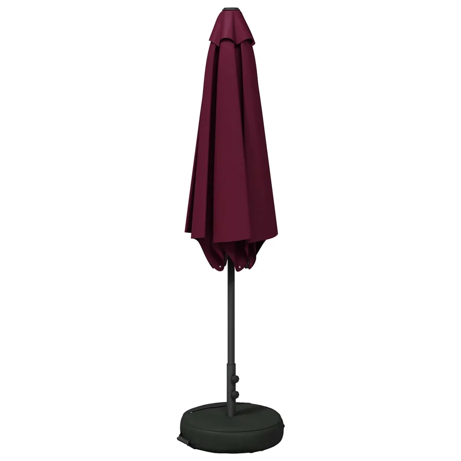 Parasol de jardin avec base 270 x 270 cm Polyester - 3