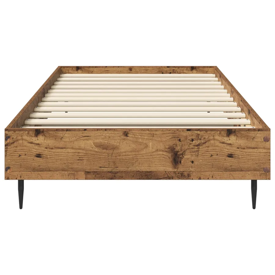 Cadre de lit Bois ancien 80 x 200 cm Bois d'ingénierie - 3