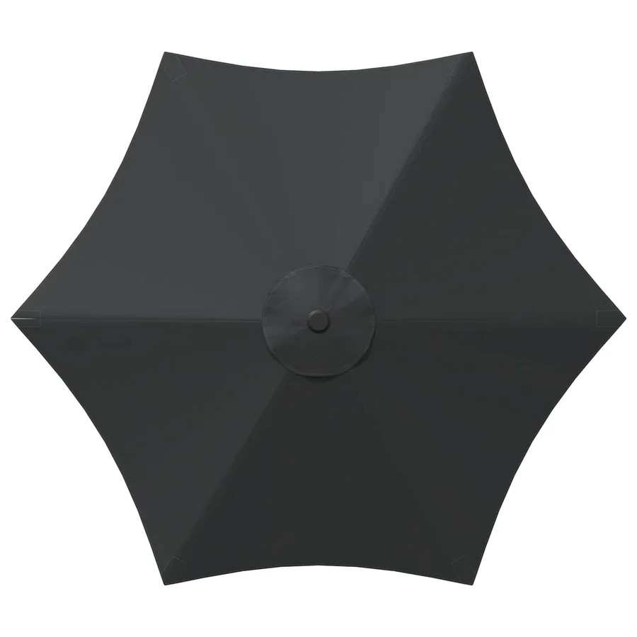 Parasol de jardin 300 x 300 cm Polyester Rectangulaire - 4