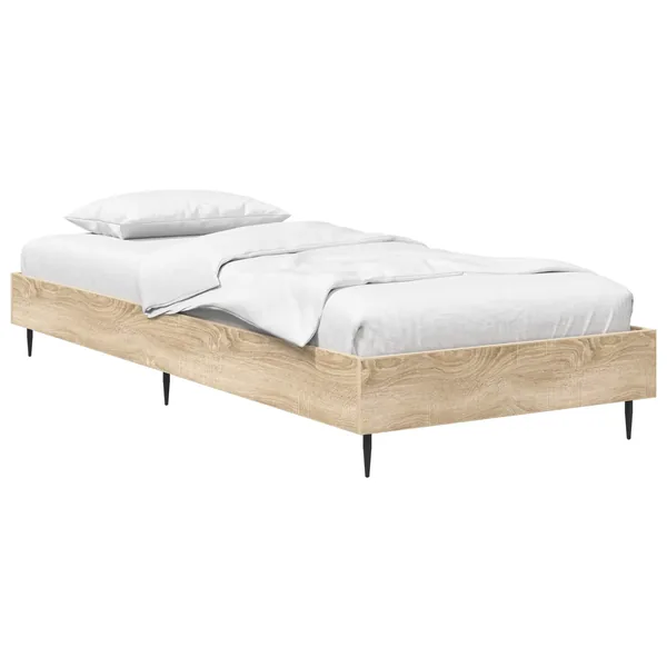 Cadre de lit Chêne Sonoma 80 x 200 cm Bois d'ingénierie