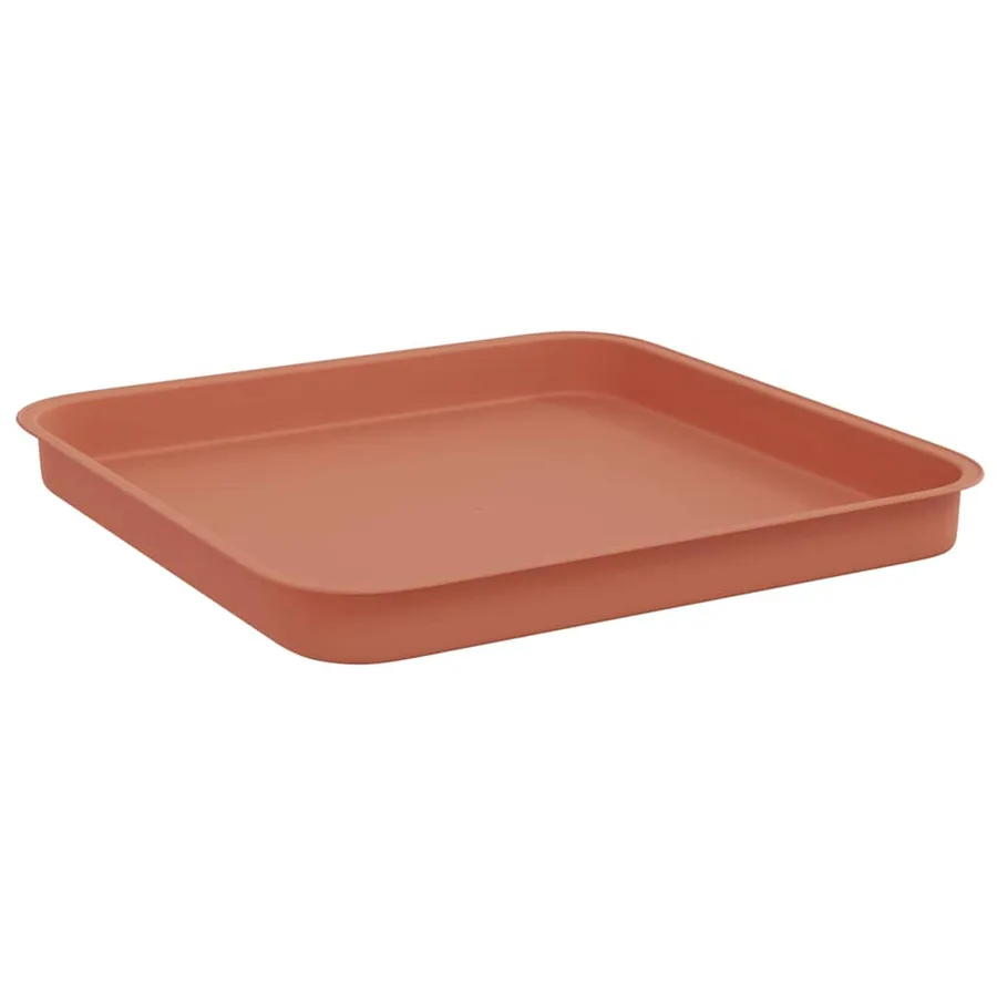Pots de plantes 6 pcs Rouge brique 28,5 x 28,5 x 22 cm - 7