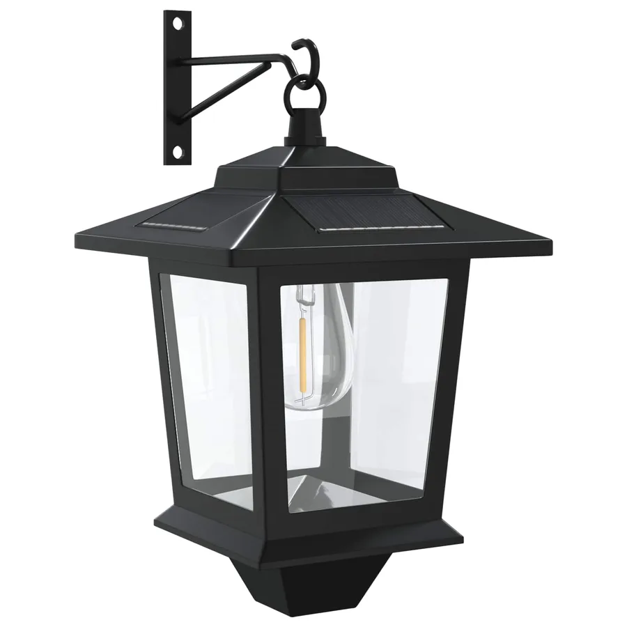 Lampe Murale 2 pc Noir 19 x 14 x 25 cm Acier inoxydable et ABS - 4