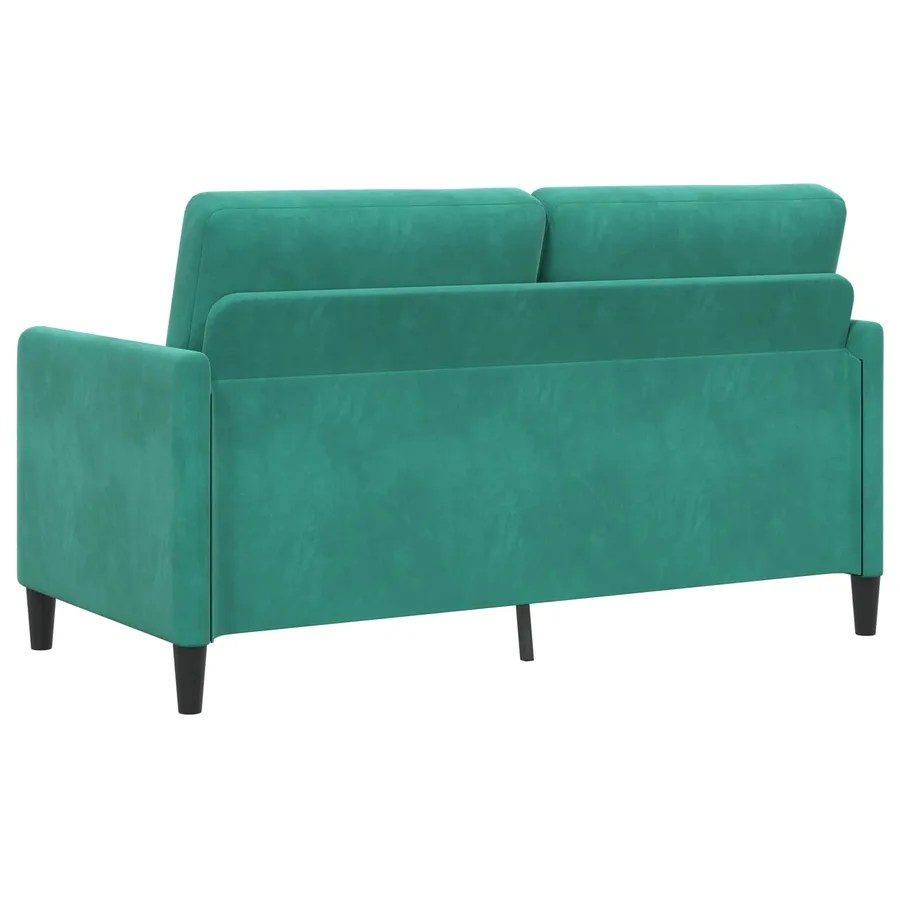 Sofa avec rangement Turquoise 152 x 78 x 87 cm Polyester - 5