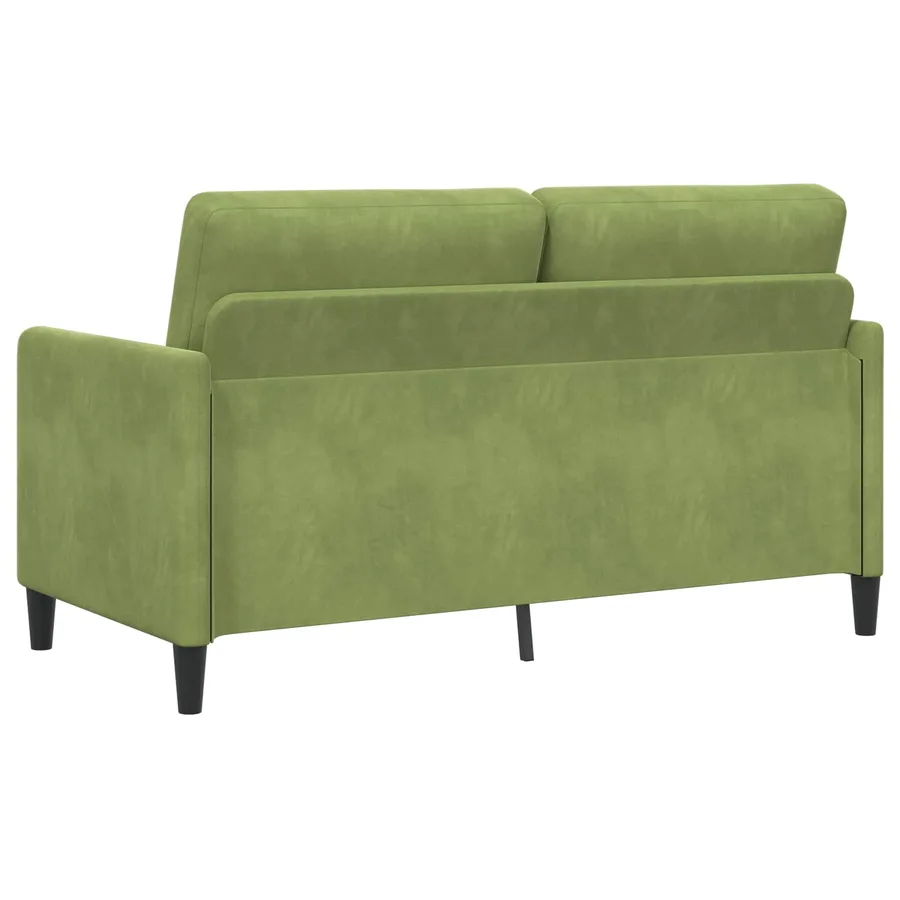 Sofa avec rangement Vert clair 152 x 78 x 87 cm Polyester - 5