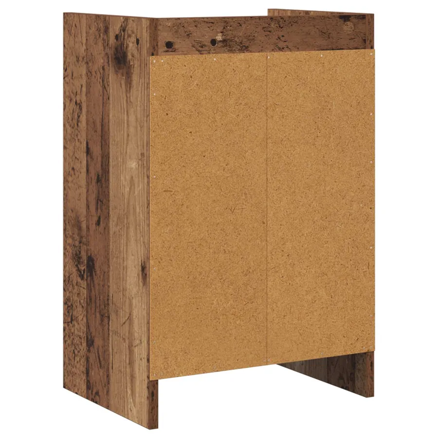 Tables de chevet Bois ancien 40 x 30 x 60 cm Bois d'ingénierie - 6