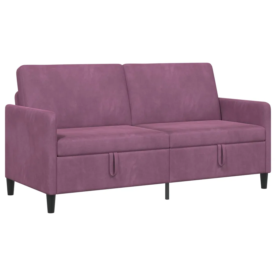Sofa avec rangement Pourpre 172 x 78 x 87 cm Polyester - 2