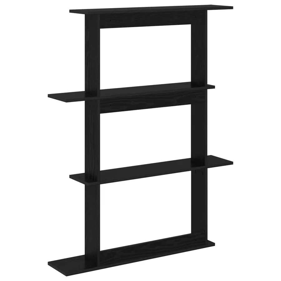 Étagère Murale Chêne noir 100 x 20 x 126 cm Bois d'ingénierie - 5