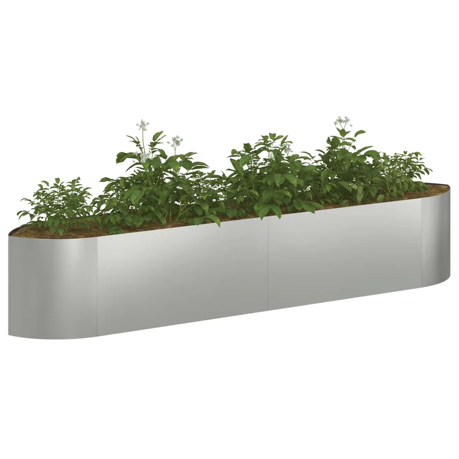 Jardin surélevé Acier galvanisé 220 x 40 x 40 cm Acier - 3