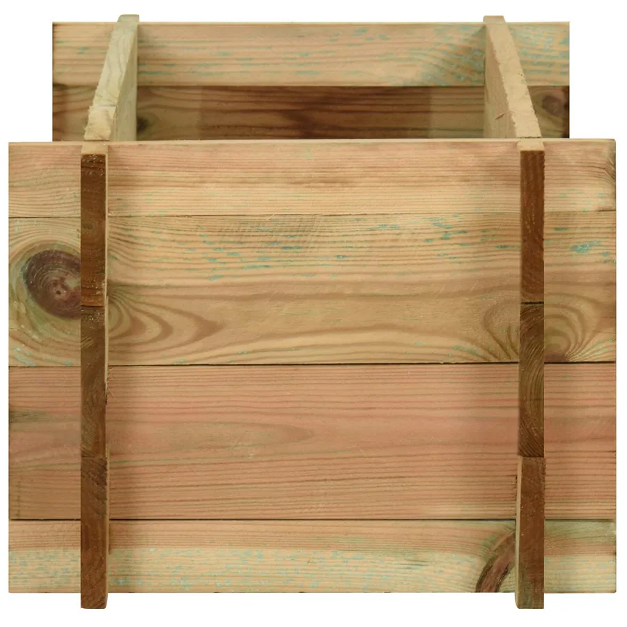 Lit de légumes surélevé de jardin Vert 120 x 80 x 32 cm - 3