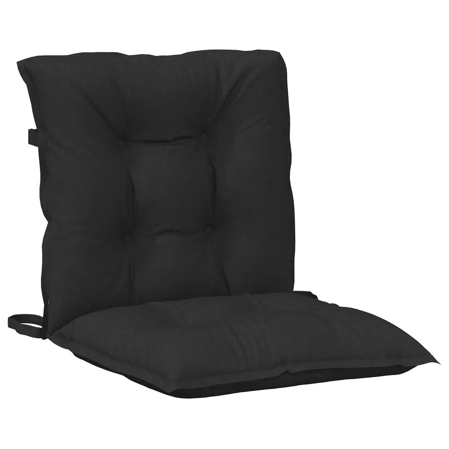 Ensemble de coussins pour chaise à dossier bas 2 pcs - 6