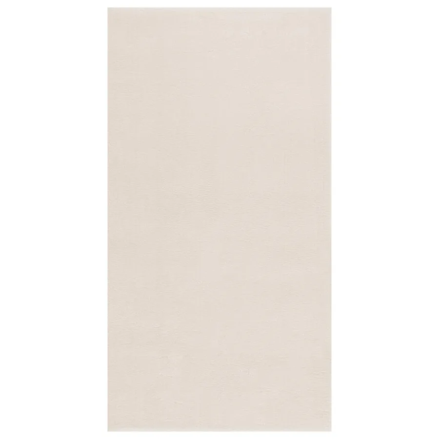 Tapis shaggy crème blanc 120x183 cm polyester - 2