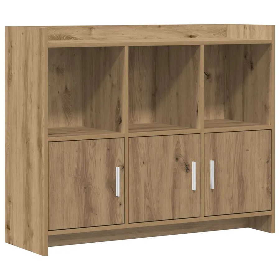 Buffet Chêne artisanal 98,5 x 33 x 80 cm Bois d'ingénierie - 2
