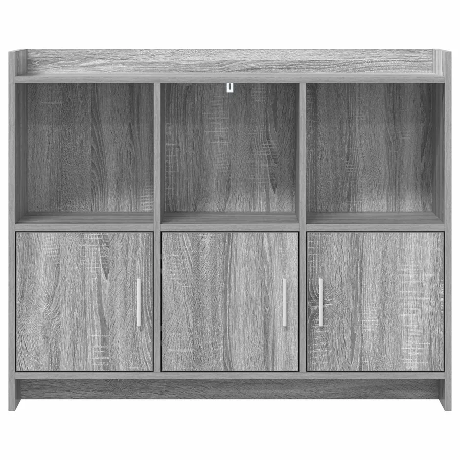 Buffet Sonoma gris 98,5 x 33 x 80 cm Bois d'ingénierie - 5