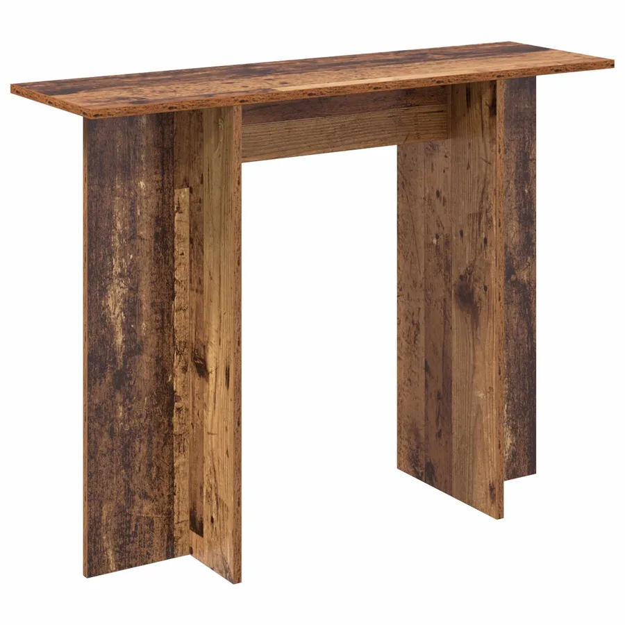 Table console Bois ancien 100 x 30 x 75 cm Bois d'ingénierie - 2