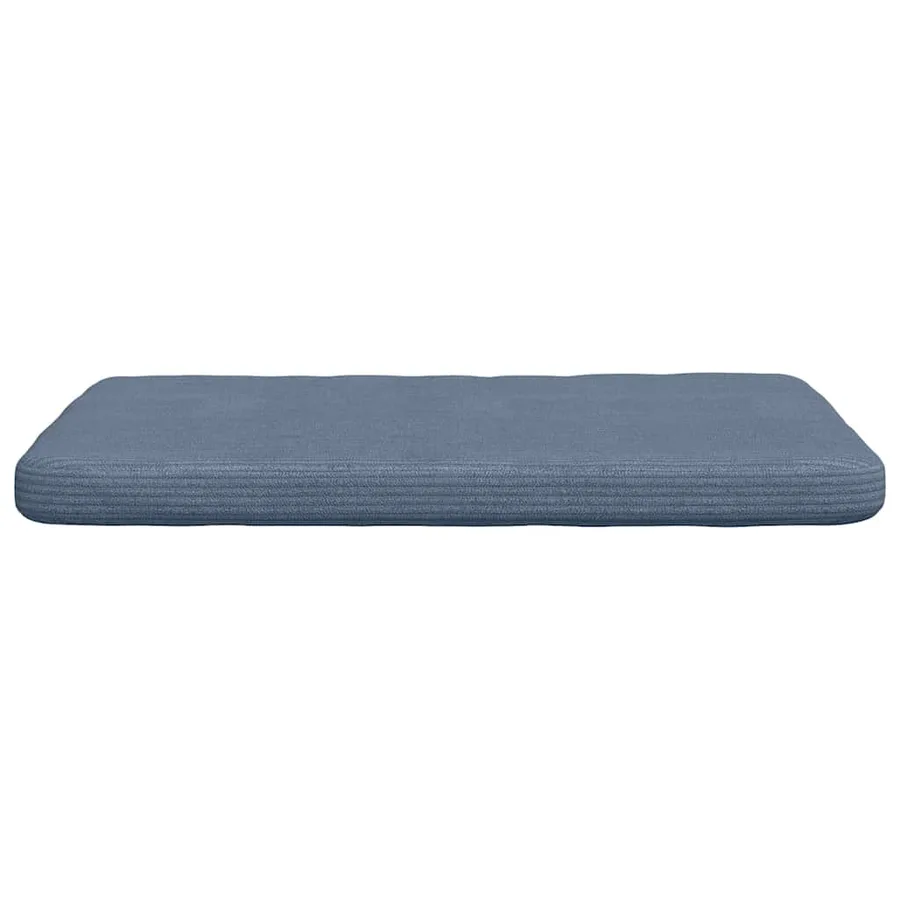 Coussins de siège 4 pcs Bleu 40 x 40 x 3 cm - 6