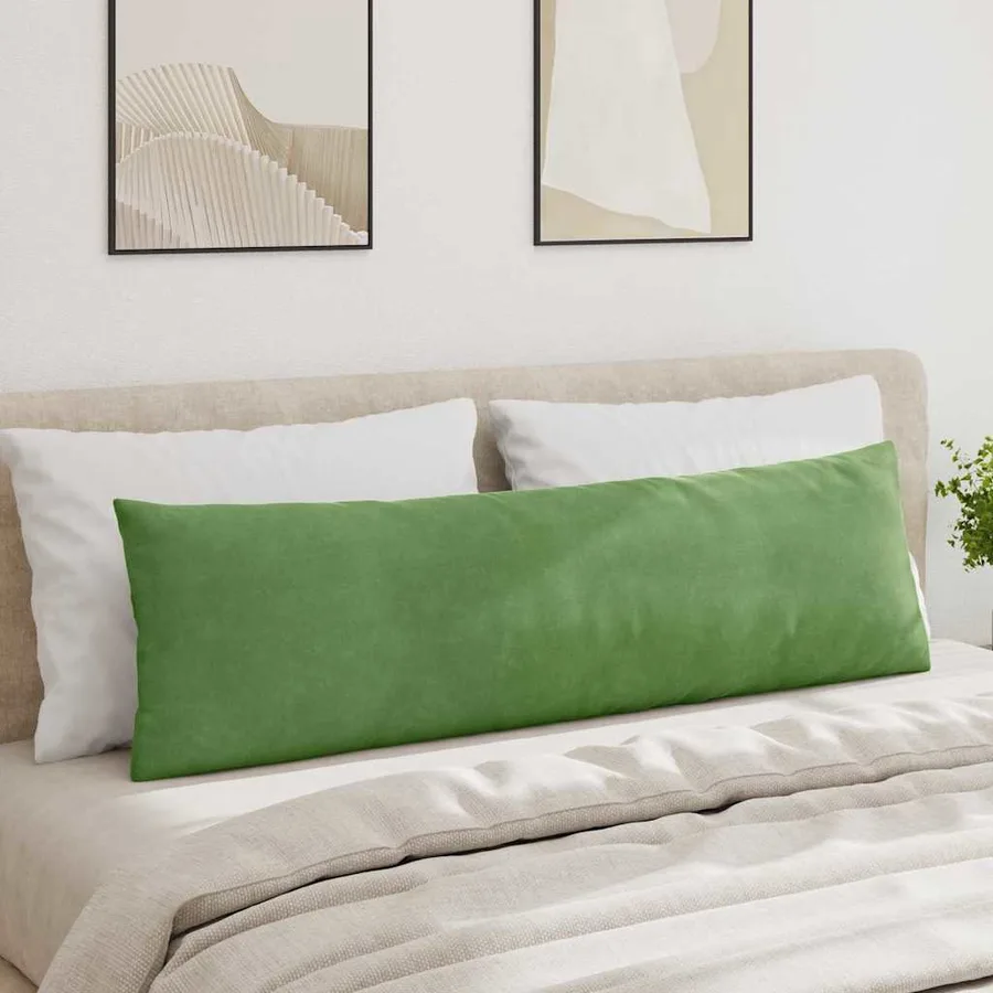 Coussins de canapé 2 pcs Vert clair 145 x 40 cm - 4