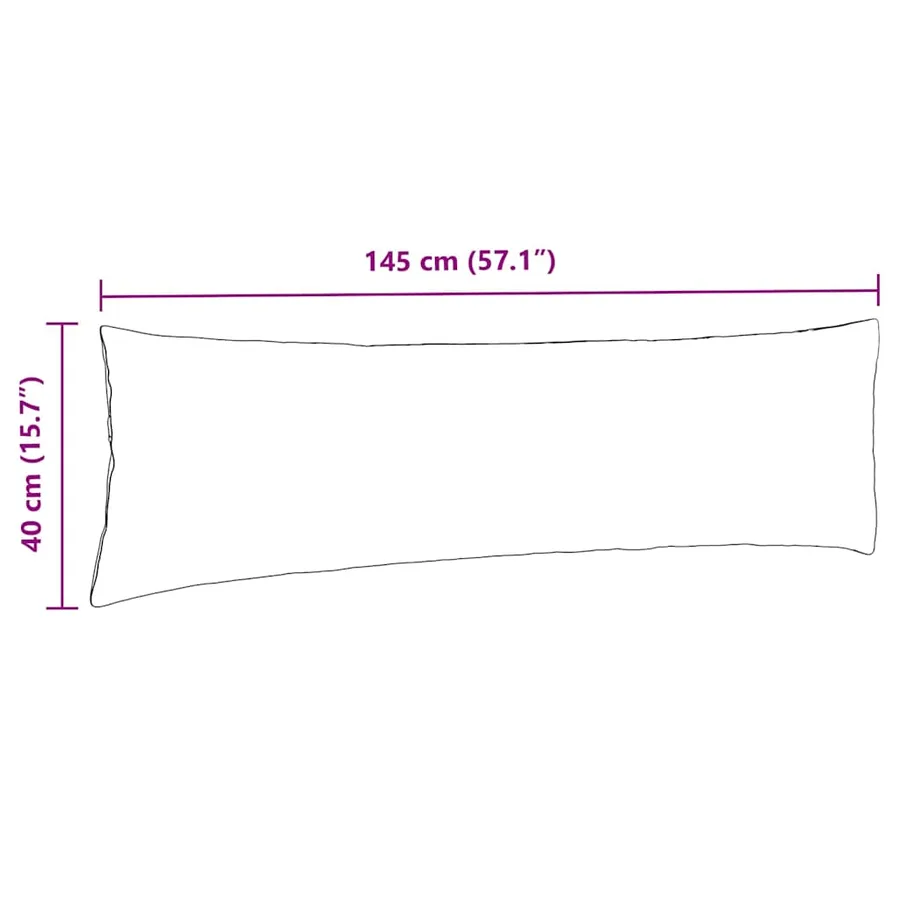 Coussins de canapé 2 pcs Vert clair 145 x 40 cm - 9