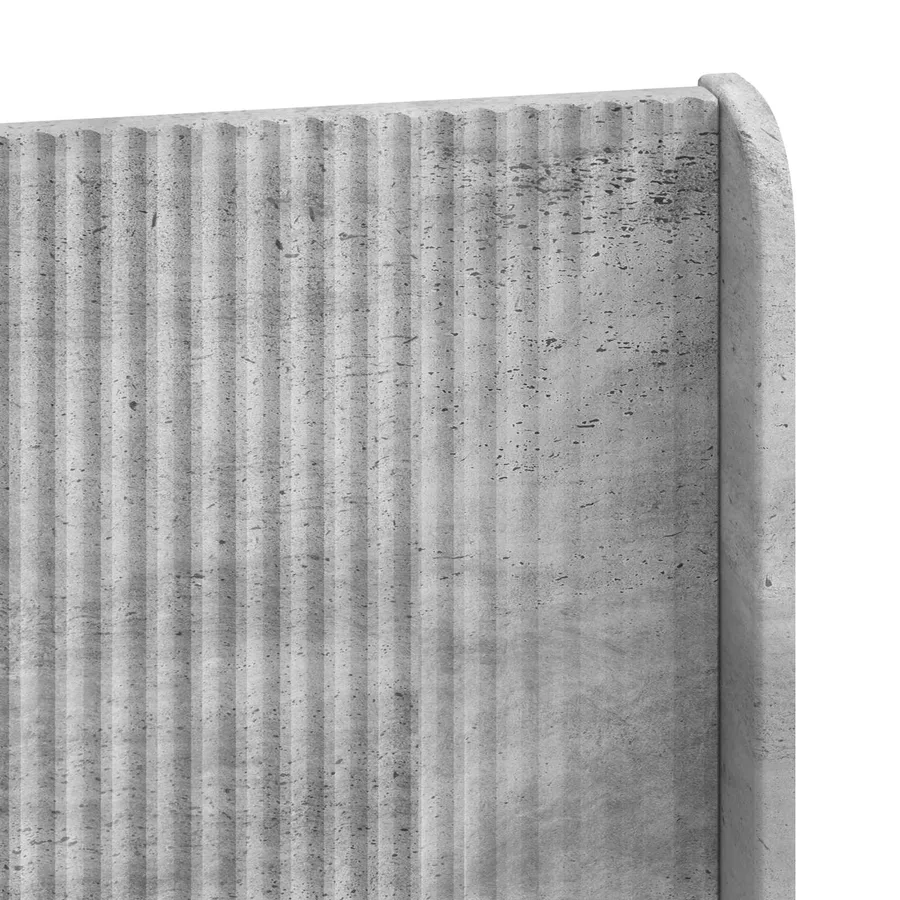 Tête de lit Gris béton PB - 7