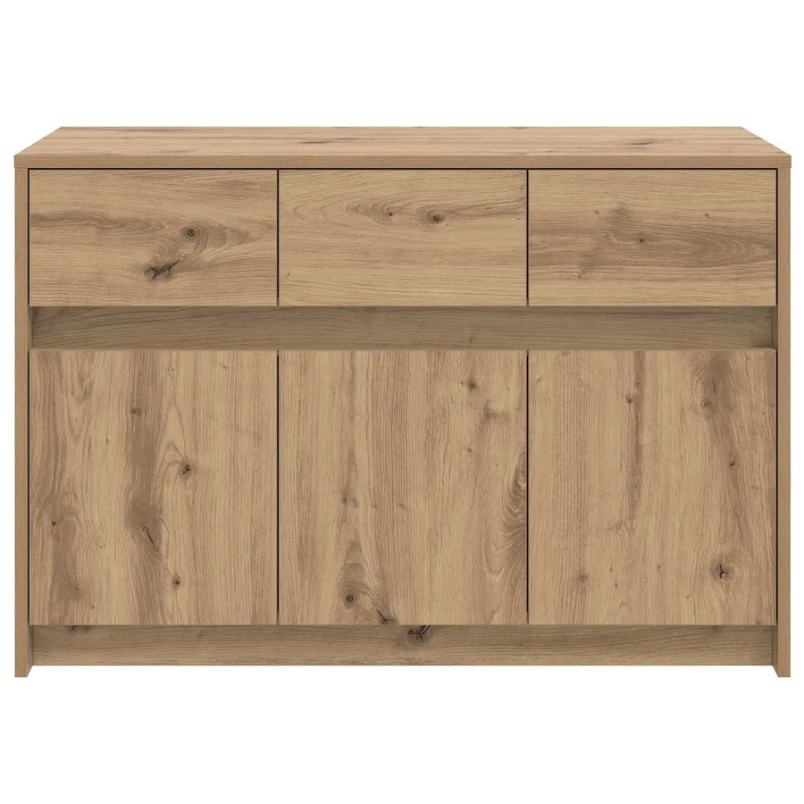 Meuble TV 91 x 34 x 61 cm Chêne artisanal Bois d'ingénierie - 6