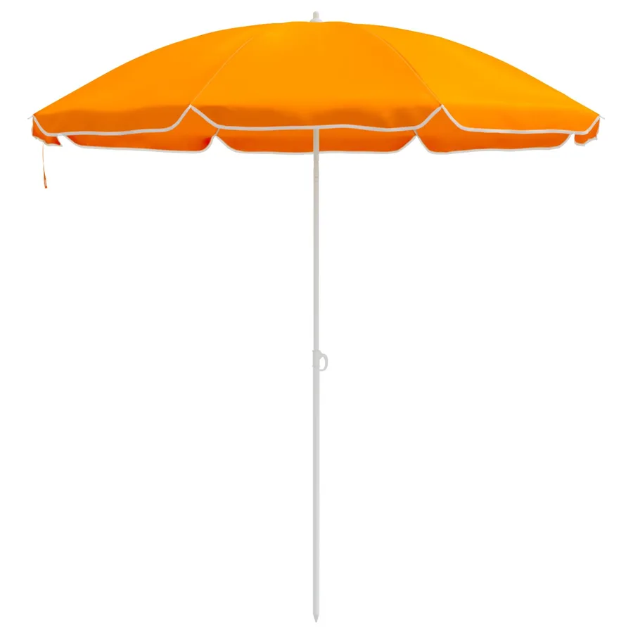 Parasol de jardin 160 cm polyester 170T Orange - 2