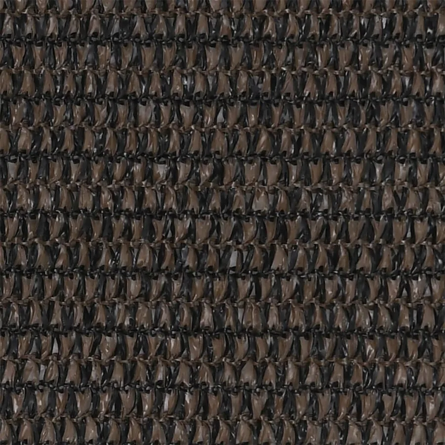 Écran de balcon Marron 120x400 cm PEHD - 2