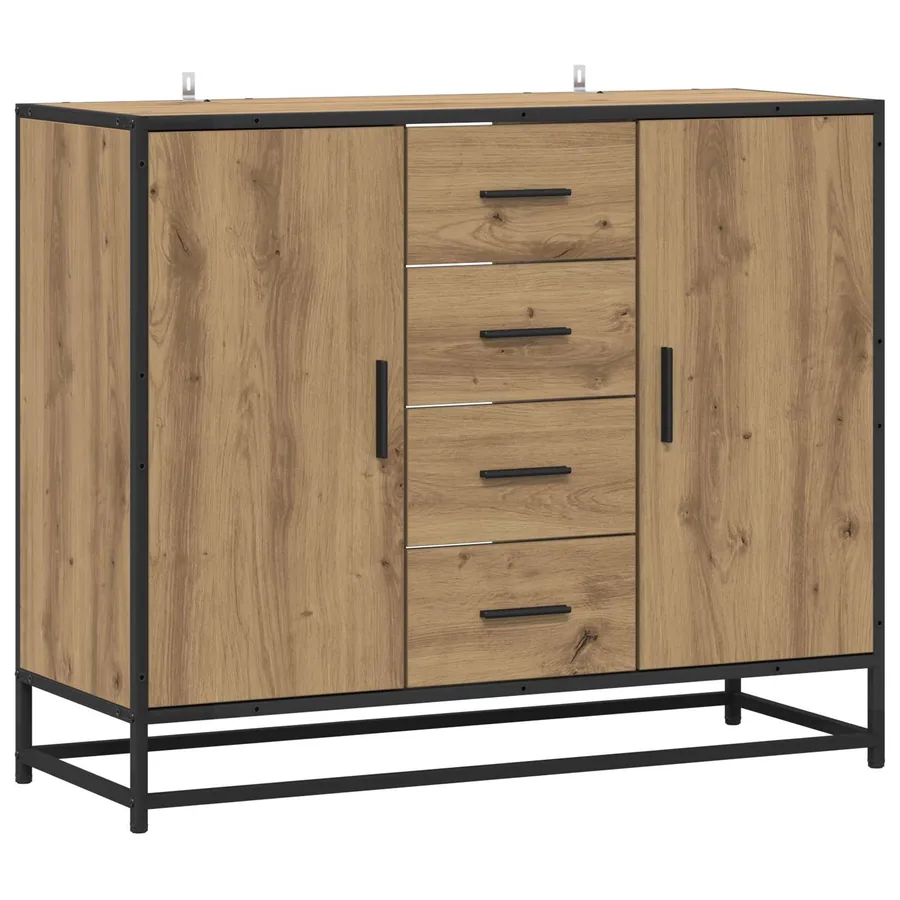 Buffet Chêne artisanal 92 x 35 x 76 cm Bois d'ingénierie