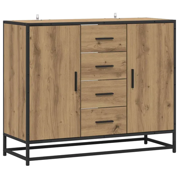 Buffet Chêne artisanal 92 x 35 x 76 cm Bois d'ingénierie