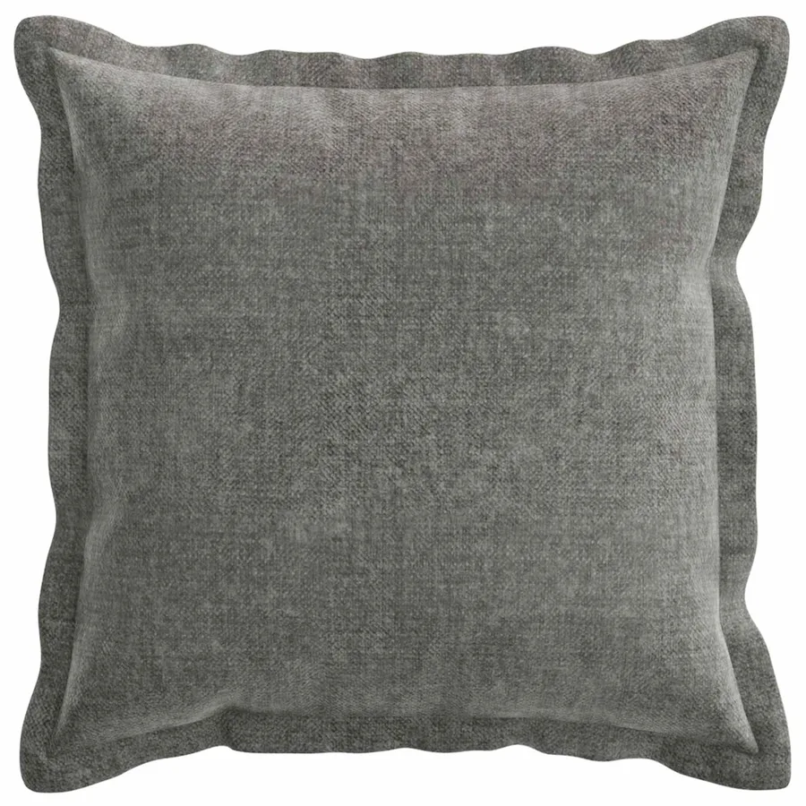 Housse de coussin 12 pcs HOUTEN Gris foncé 50 x 50 cm - 2