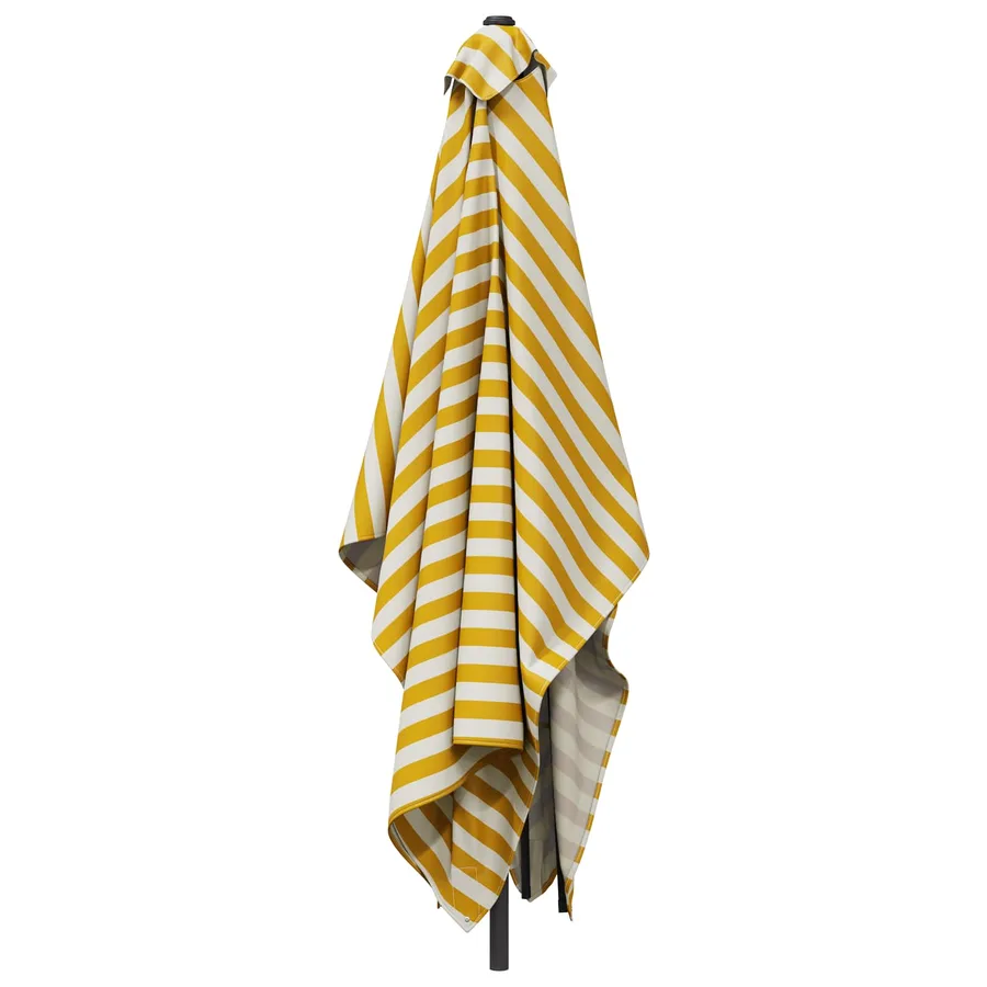 Parasol de jardin 200 x 300 cm Polyester Rectangulaire - 3