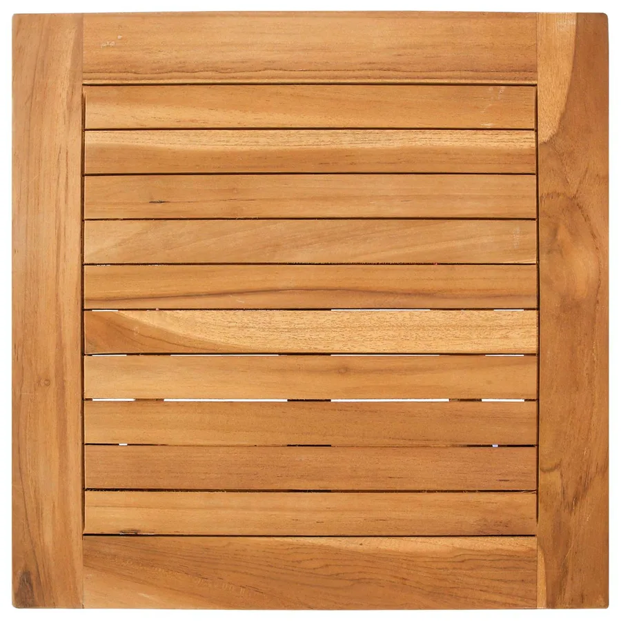 Transat 2 pcs Marron Bois de teck massif - 6