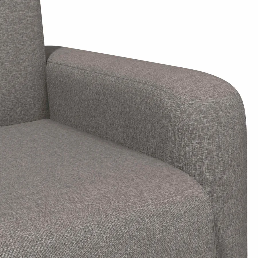 Fauteuil Taupe Tissu - 6