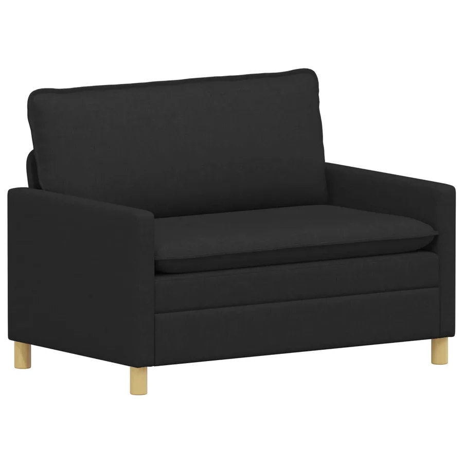 Canapé Noir 126 x 81 x 87,5 cm - 2
