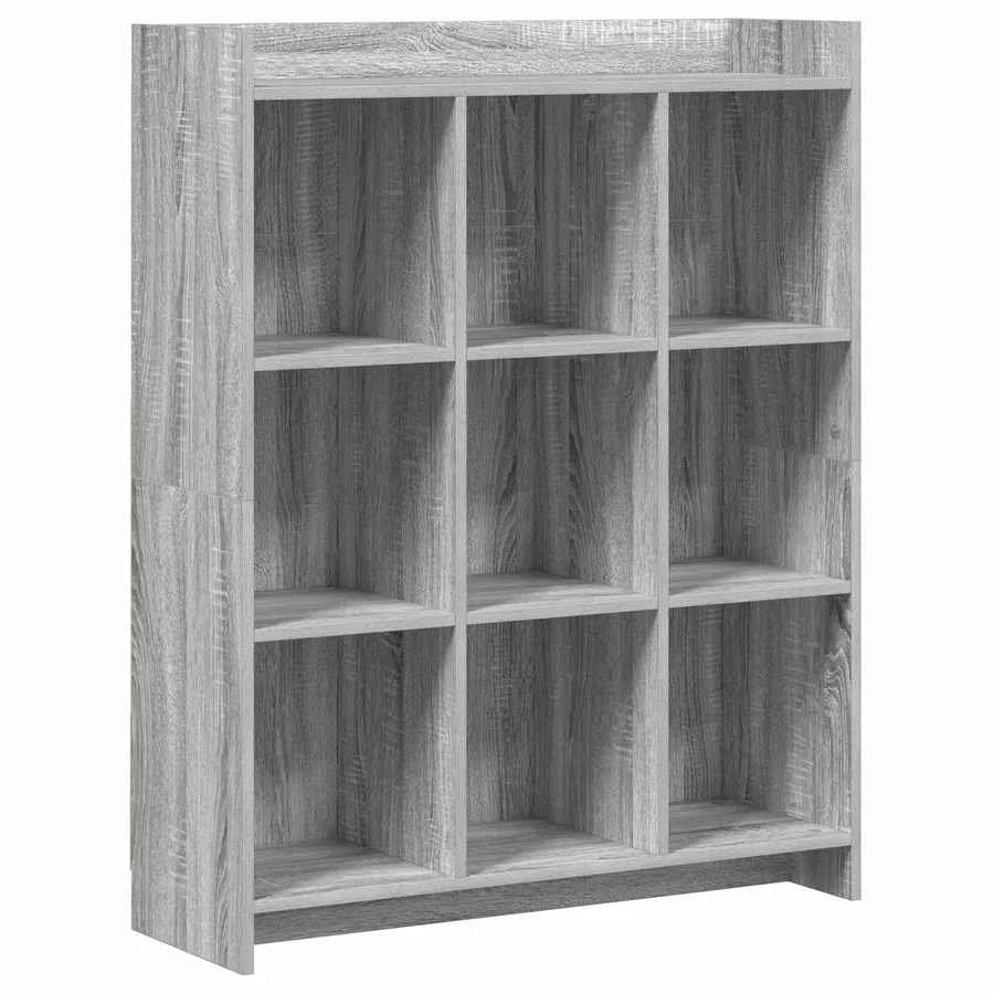 Bibliothèque Sonoma gris 87,5 x 30 x 111 cm Bois d'ingénierie - 2