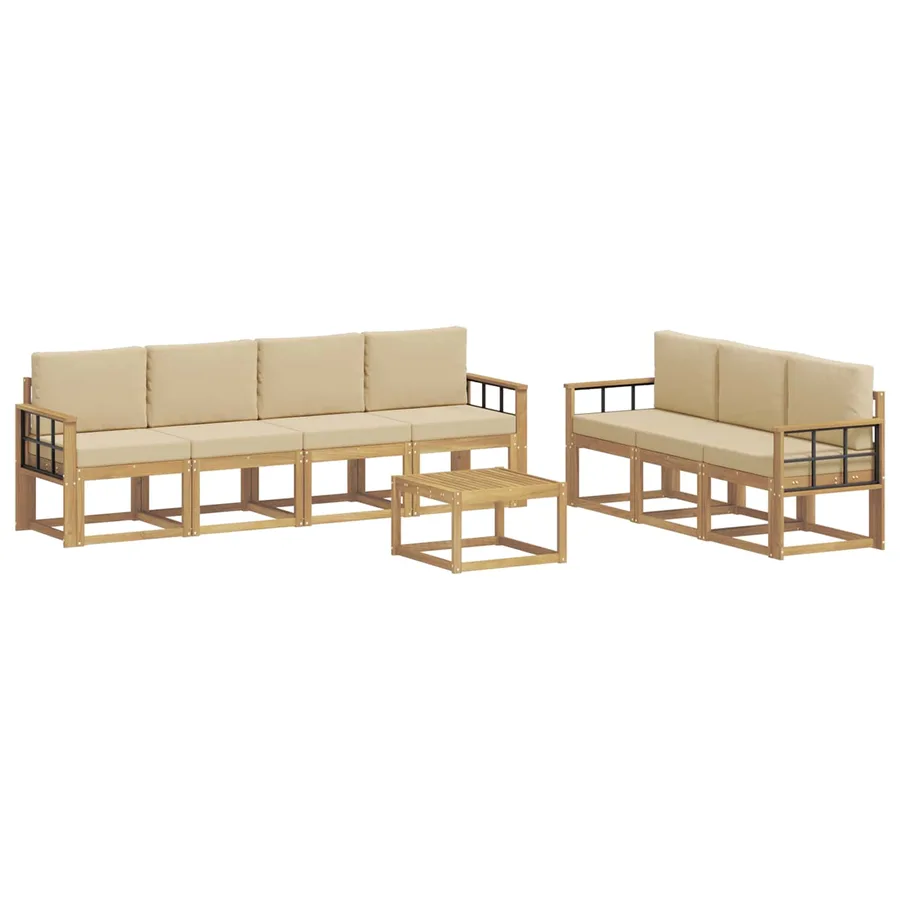 Ensemble de canapés d'extérieur 7 pcs - 2